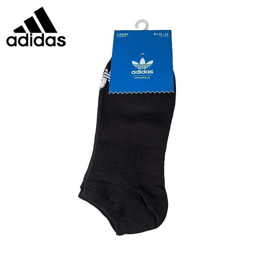 Original New Arrival 2017 Adidas Originals TREFOIL LINER Unisex Sports Socks 3 Pairs